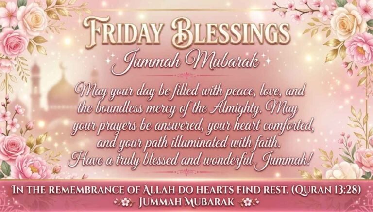 Friday blessings images and quotes