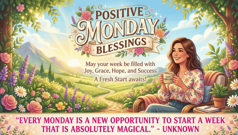 Positive Monday Blessings