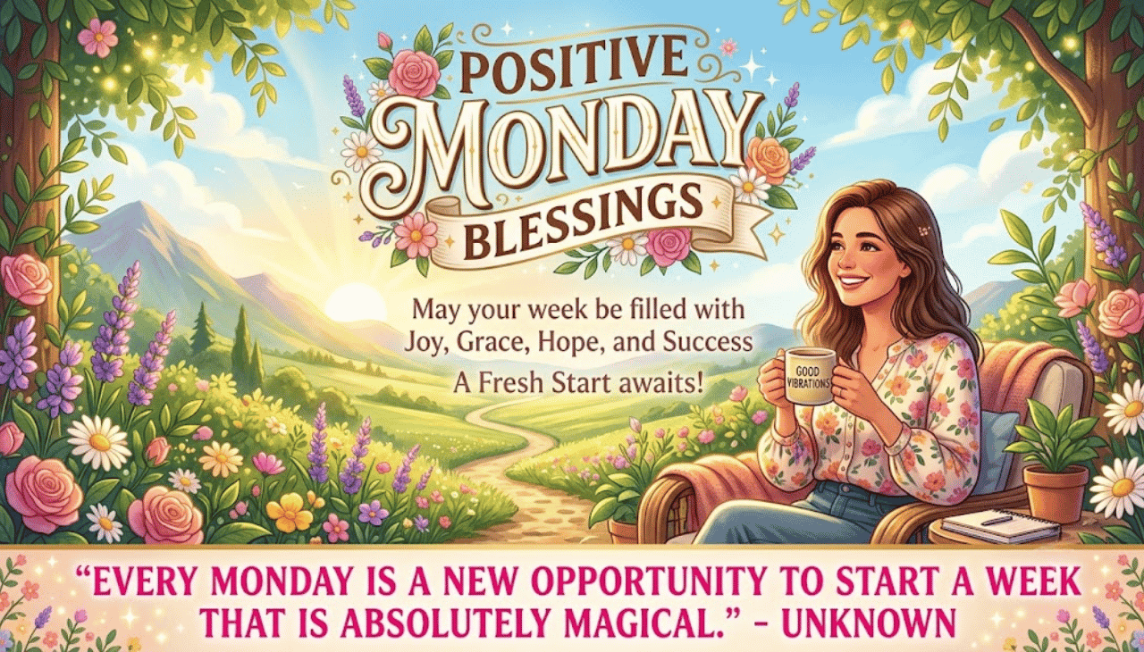 Positive Monday Blessings