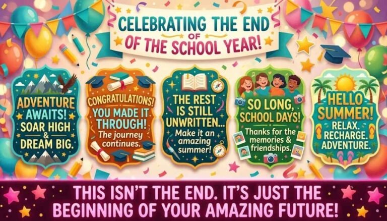 End of School Year Quotes