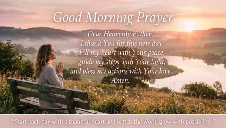 Good Morning Prayer