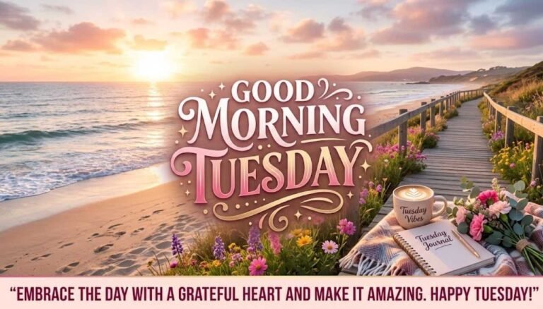 Inspiration Good Morning Tuesday