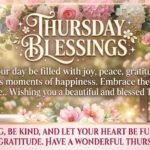Thursday Blessings