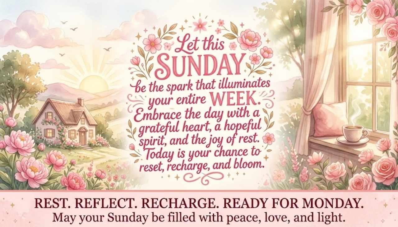 uplifting sunday inspirational quote