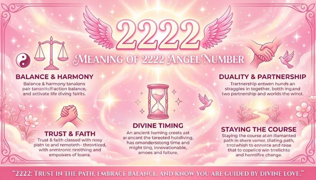 2222 Angel Number Meaning
