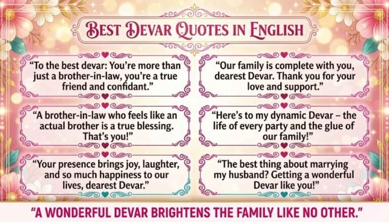 Best devar quotes in english