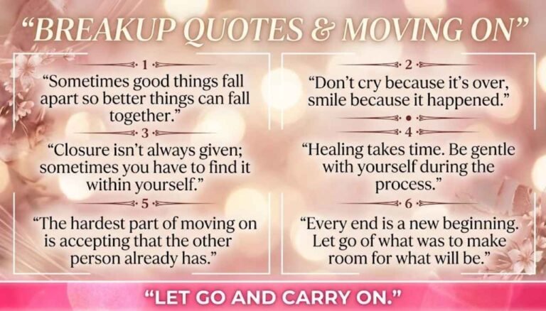 Breakup Quotes in English