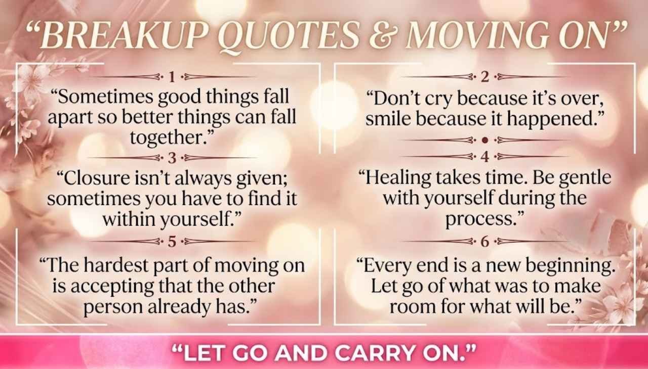 Breakup Quotes in English