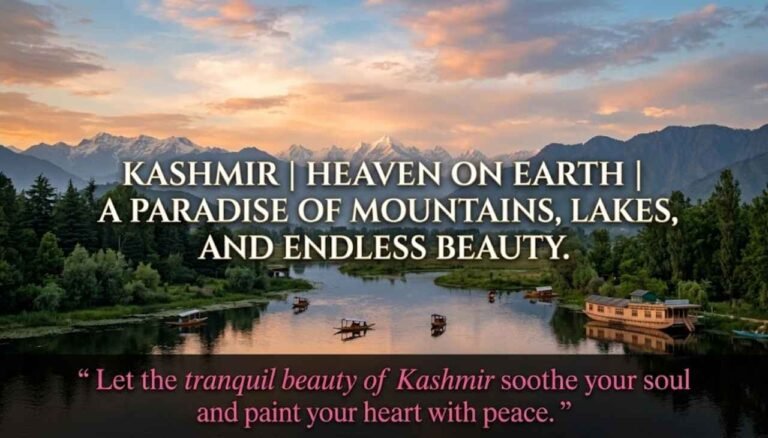 Caption for Kashmir