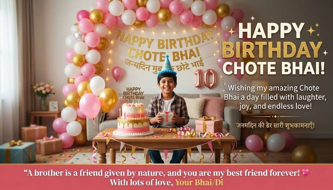 Chote Bhai Birthday Wishes