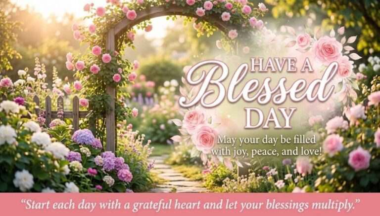 Have a Blessed Day Images