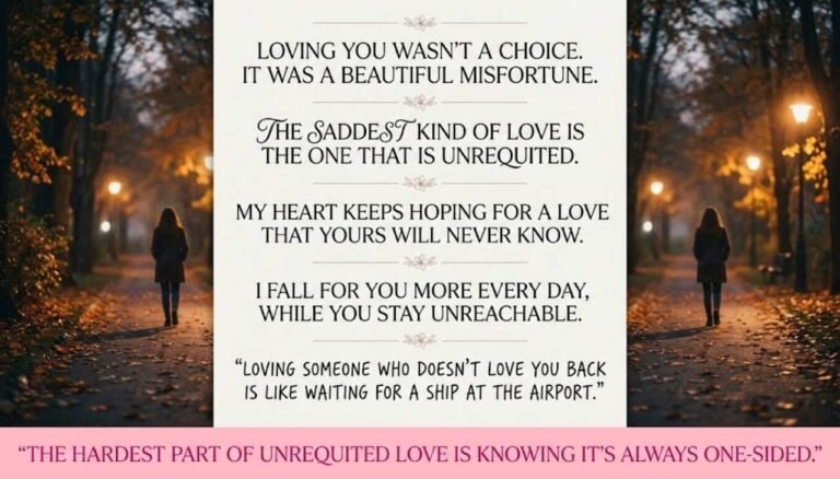 One Side Love Quotes in English