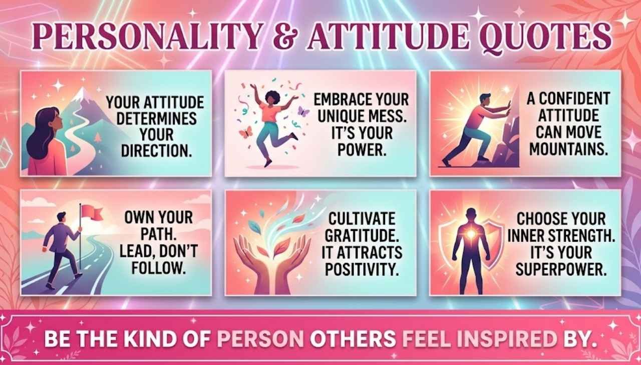Personality Attitude Quotes