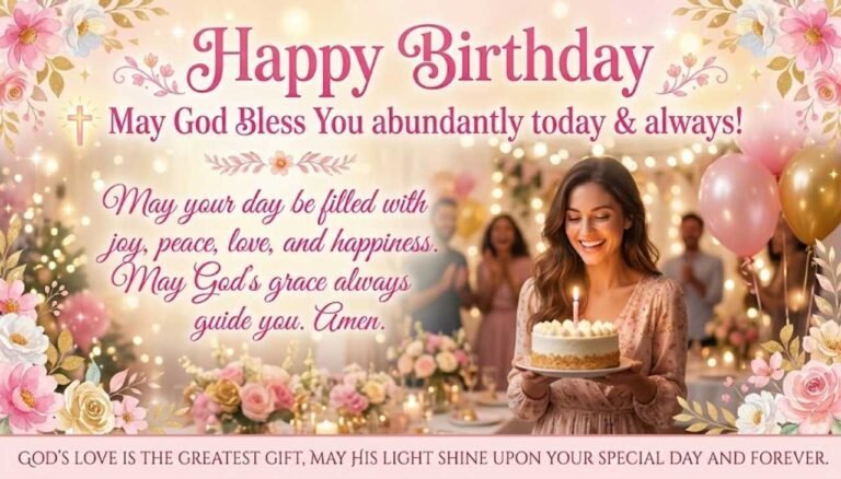 Prayer happy birthday god bless you