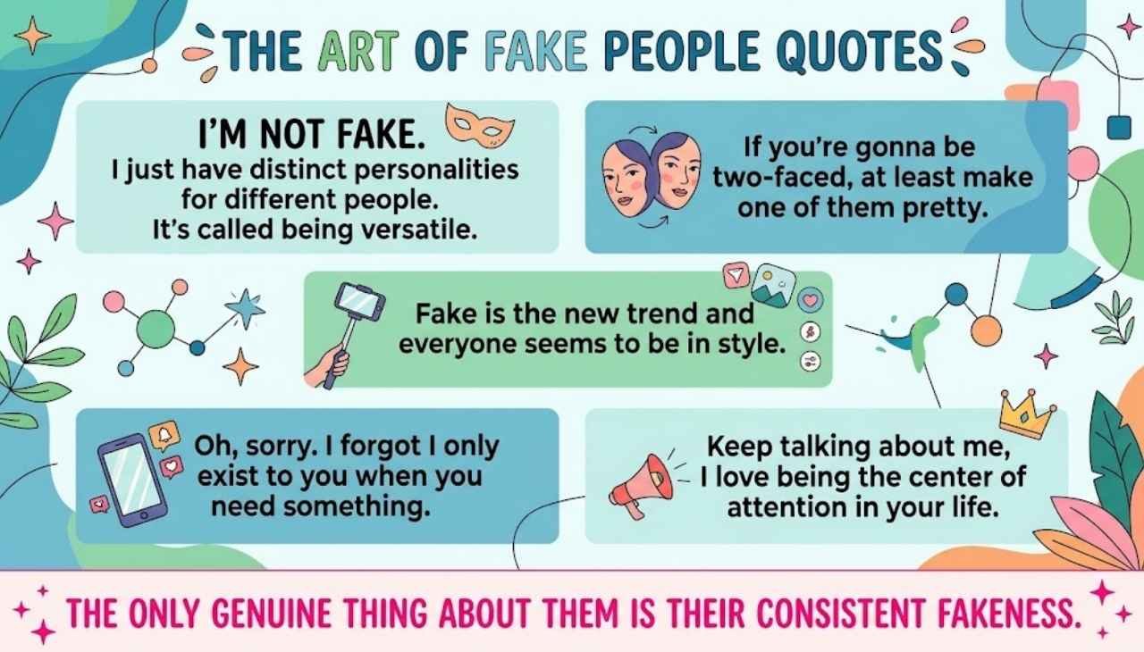 Sarcastic Fake People Quotes